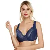 Beauwear Women Plus Size Ultra Thin Bras Embroidery Lingerie Female Unlined Floral Intimates 75F 75E 80E 85E 85DD 90DD 95E 100E ► Photo 2/6