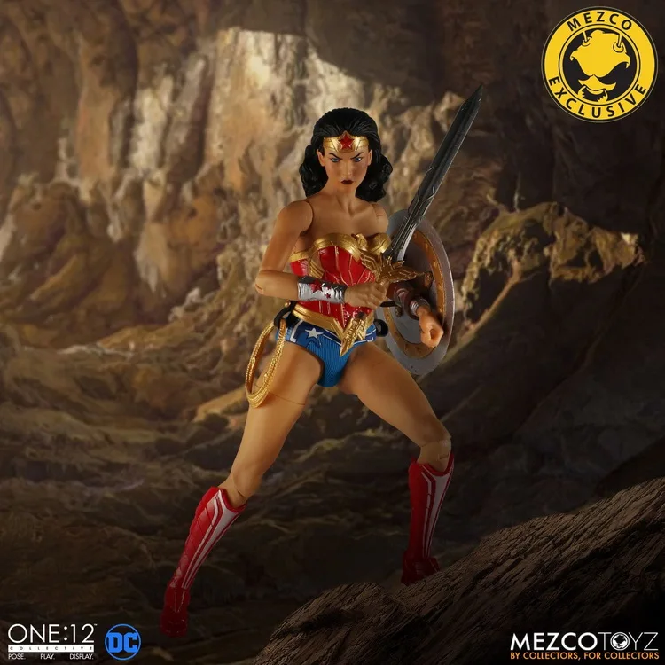 Ant Mezco Toyz one: 12 DC Justice League Wonder Woman PX Ограниченная серия модель фигурки Куклы