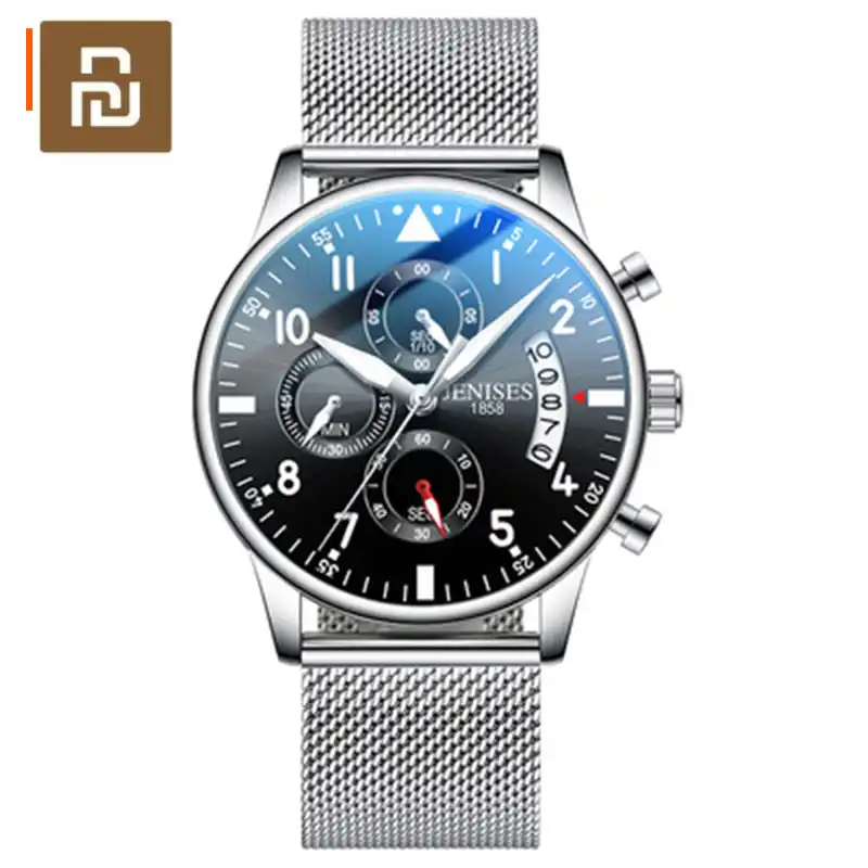 analog watch with stopwatch