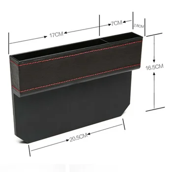 

Gap Car Storage Box Filler Pocket Trim Replacement Case Organizer Black Accessory
