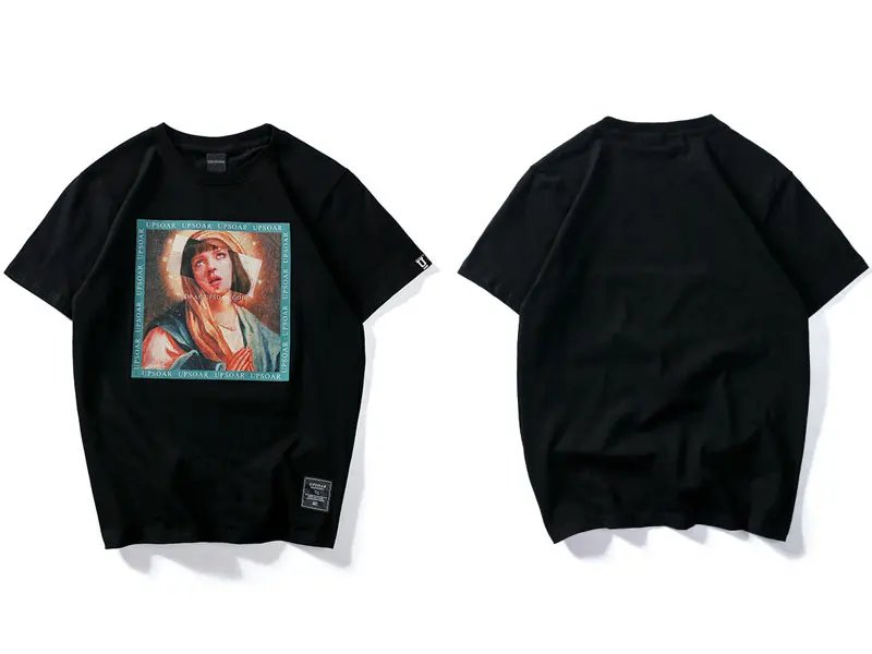 Virgin Mary Men's T-Shirts 3