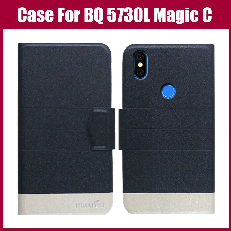 

Hot Sale! BQ 5730L Magic C Case 5 Colors Flip Ultra-thin Fashion Colorful Leather Phone Protective Case Cover