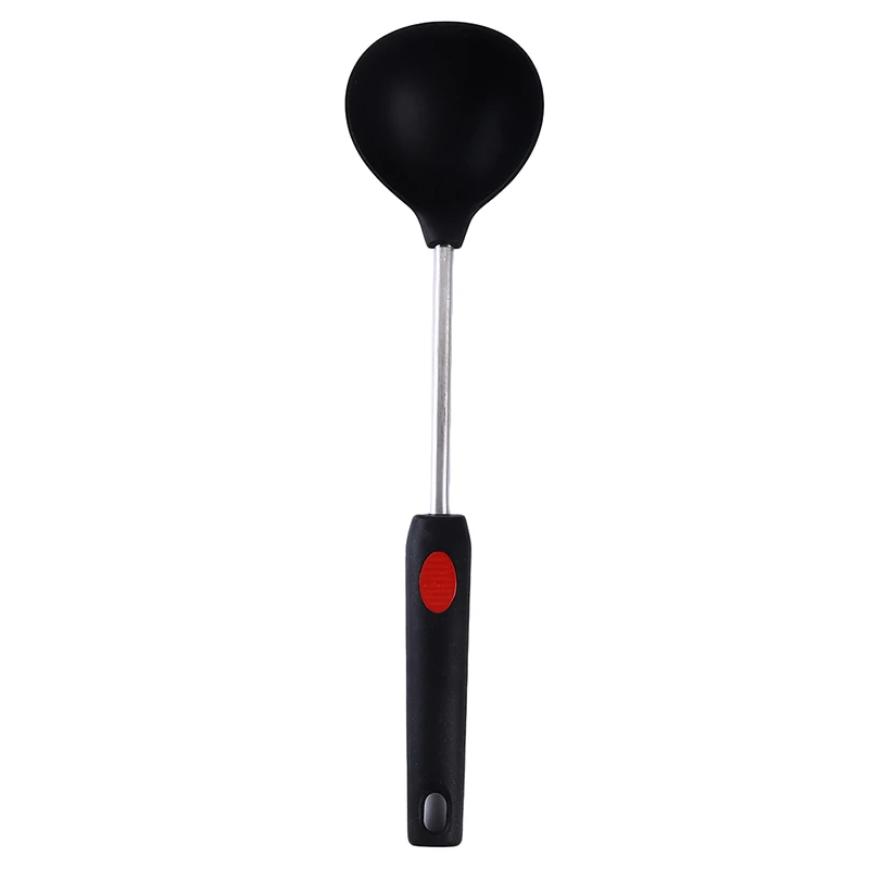 1pc kitchen spoon shovel eggbeater tableware kitchen accessories best selling kitchen stainless steel+ silicone non-stick