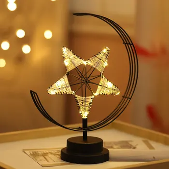 

3d Night Light Cute Star Design Led Kids Gift Toy Baby Bedroom Decoration Lamp Indoor Light Warm Night Light For Bedroom Decor