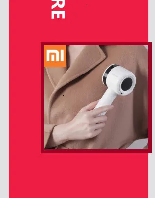 Xiaomi Deerma переносное средство для удаления ворса волос мяч триммер для удаления свитера 7000р/мин триммер с двигателем скрытый липкий волос трубка