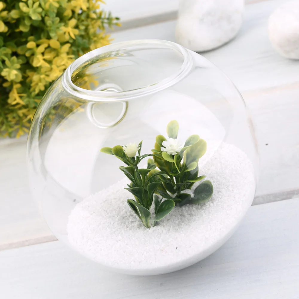 Высокое качество 1 шт. высокое боросиликатное стекло подвесной цветочный горшок ваза-Террариум контейнер домашний садовый декор из воздушных шаров