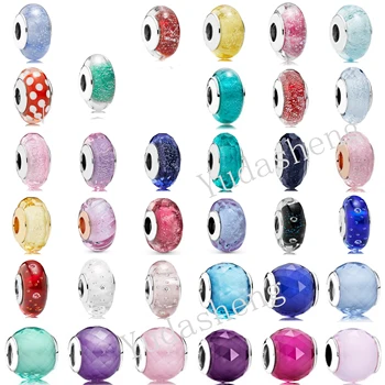 

YUDASHENG 1: 1 Charm Starry Sky Bubbles Colorful Flashing High Quality Glazed Beads Factory Wholesale