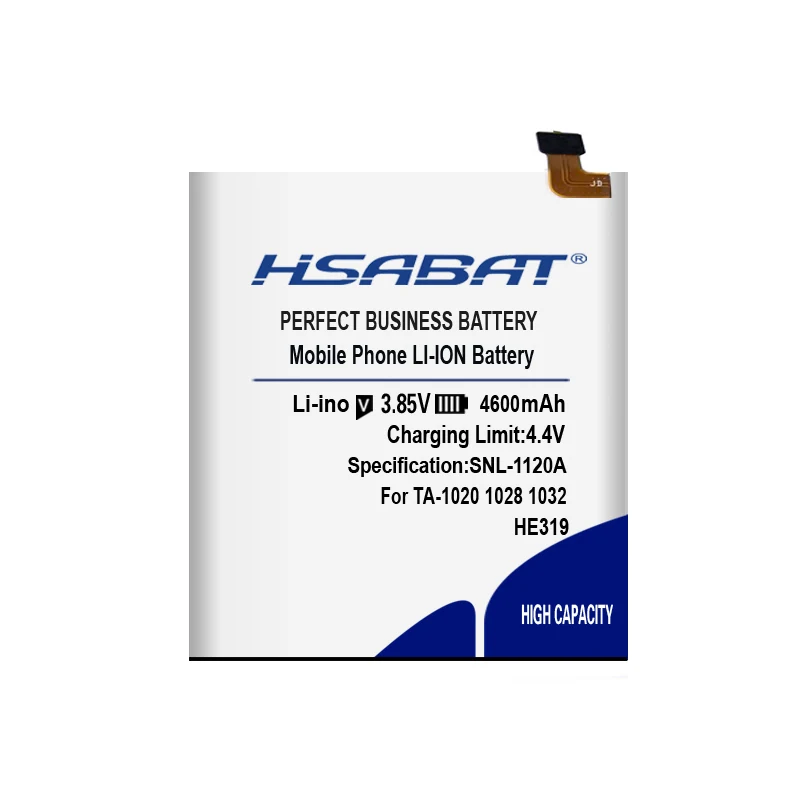 HSABAT HE319 4600 мА/ч, Батарея для Nokia 3 TA-1020 1028 1032 1038