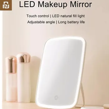 

Original Mijia Intelligent Portable Makeup Mirror Desktop Led Light Portable Folding for xiaomi Smart home Light Mirror Desktop