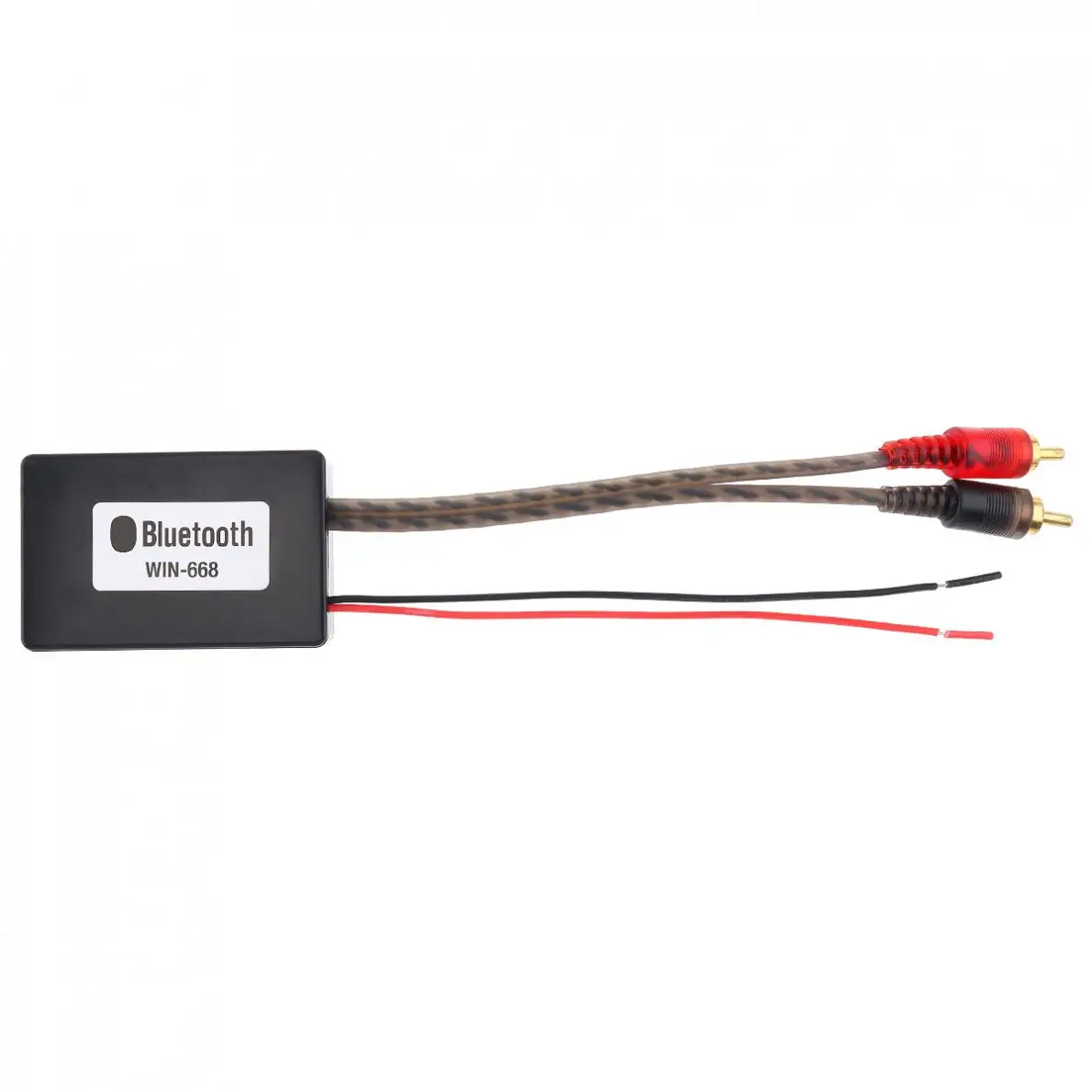 Universal Car bluetooth Wireless Connection Adapter for Stereo with 2 RCA AUX IN Music Audio Input Wireless Cable for Truck Auto