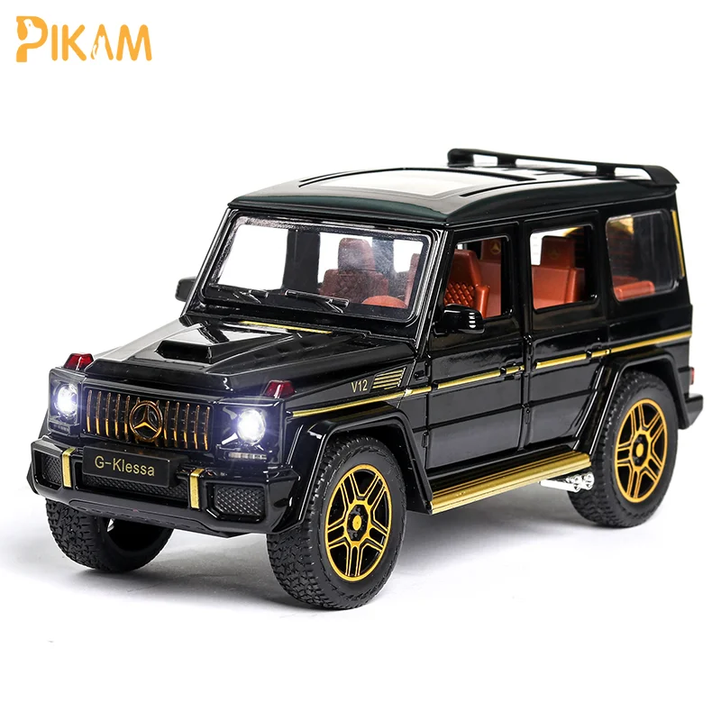 Литая модель автомобиля 1:24 G63 из сплава Игрушечная G-класса металлическая