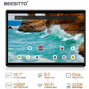 

Super Tempered 2.5D Screen 10 inch tablet PC Android 9.0 OS Octa Core 3GB RAM 64GB ROM 5G Wifi GPS Tablet +TF card 64GB