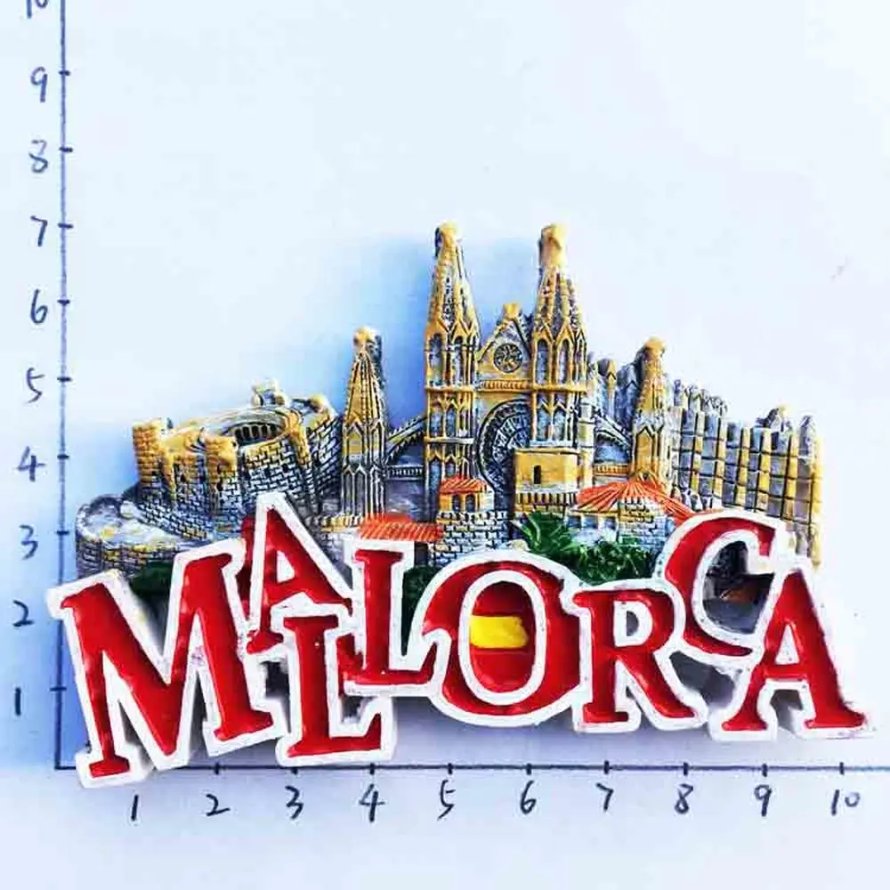 Mallorca Cala Millor MOD2 Fridge Magnet Souvenir Magnet Kühlschrank 