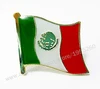 National Flag Metal Lapel Pin Flag Pin Badge All Over the World  Mexico  New Zealand Pakistan PhilippinesPolandPortugalRussia ► Photo 2/6