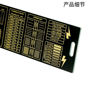 

Multi-function PCB ruler sinking gold engineering ruler measuring ruler PCB development ruler electronic engineer ruler IC