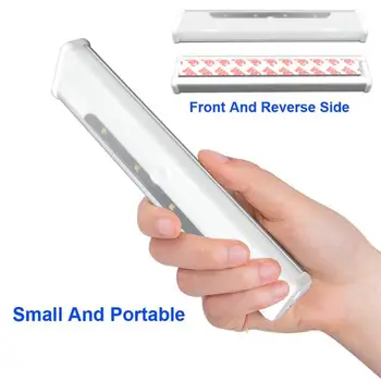 

Ultraviolet Sensor Lamp Lighting Disinfection Plus（White Light/ Warm Light）Built-in Light Control Body Infrared Induction