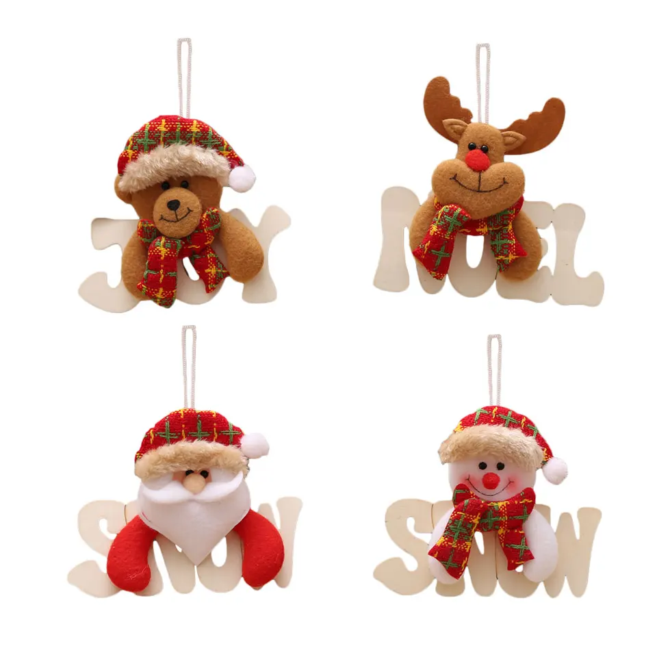 Adorno De Navidad Kawaii Hermosa Colorida Letra Colgante Santa Claus Escaparate Decoracion De Navidad Colgantes Y Adornos En Forma De Gota Aliexpress