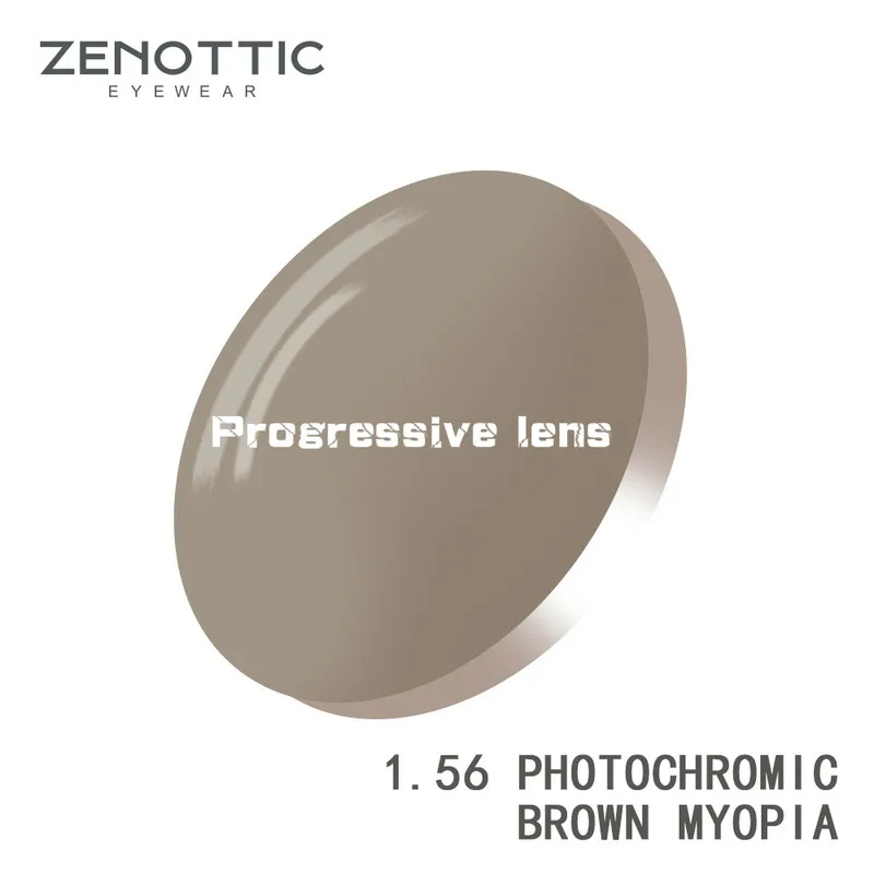 ZENOTTIC Asphärische, kratz- und wischfeste 1,56 1,61 1,67 1,74 MR multifokale progressive photochrome Korrekturgläser