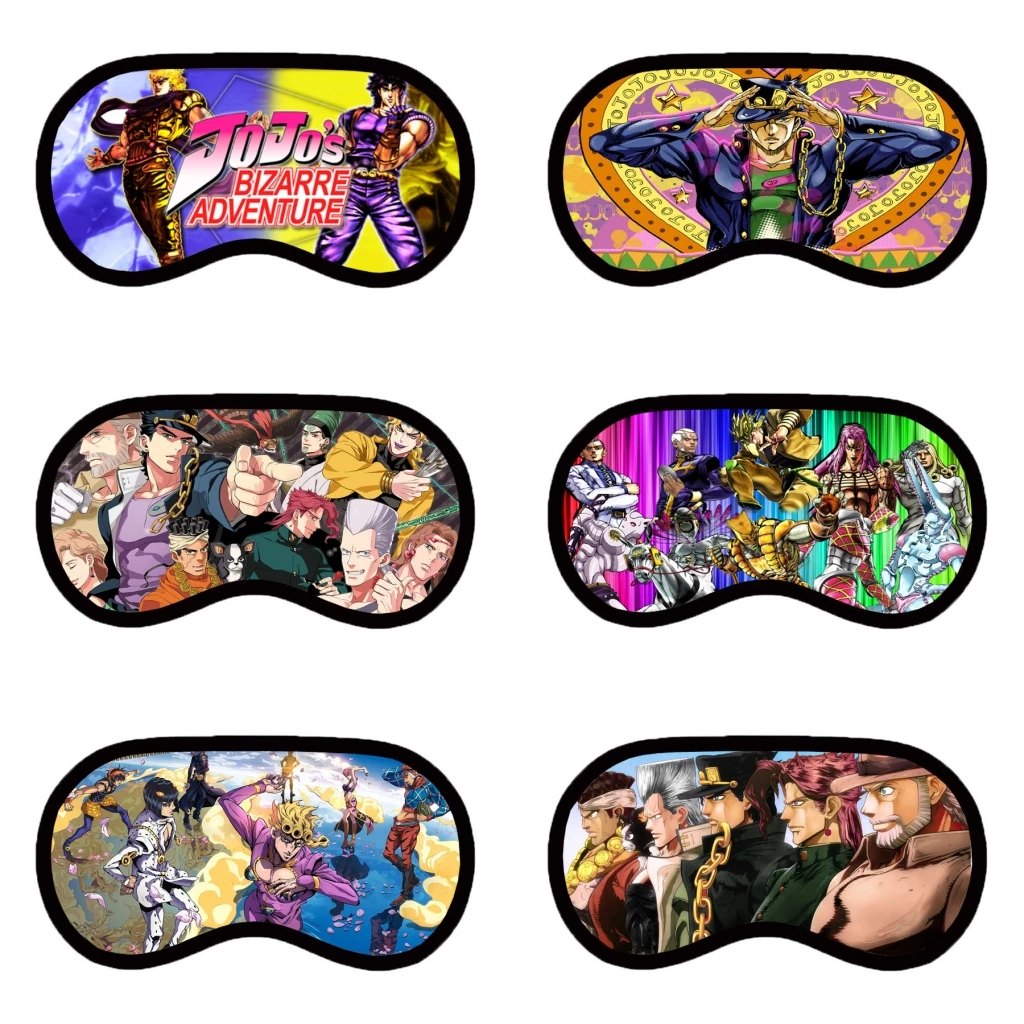 

anime Eye Mask men women Sleeping eye Mask teenagers Eye Mask Blindfold Eye Cover Kids Sleep Mask anime JoJo's Bizarre Adventure