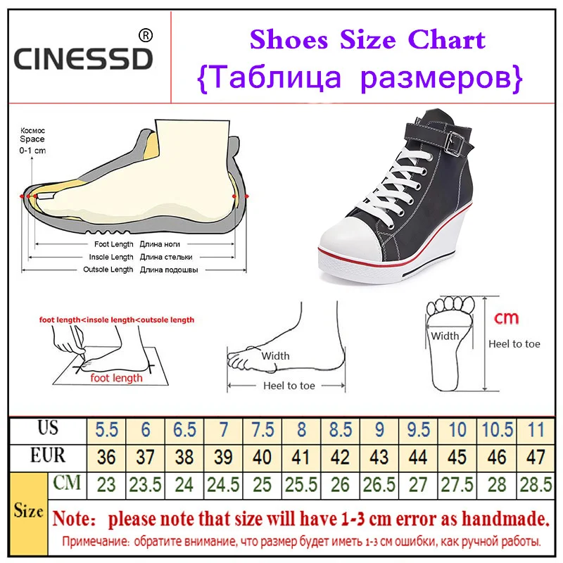 Повседневная женская обувь, увеличивающая рост; парусиновая обувь на танкетке со шнуровкой; обувь на толстой подошве; женские дышащие кроссовки на платформе с высоким берцем