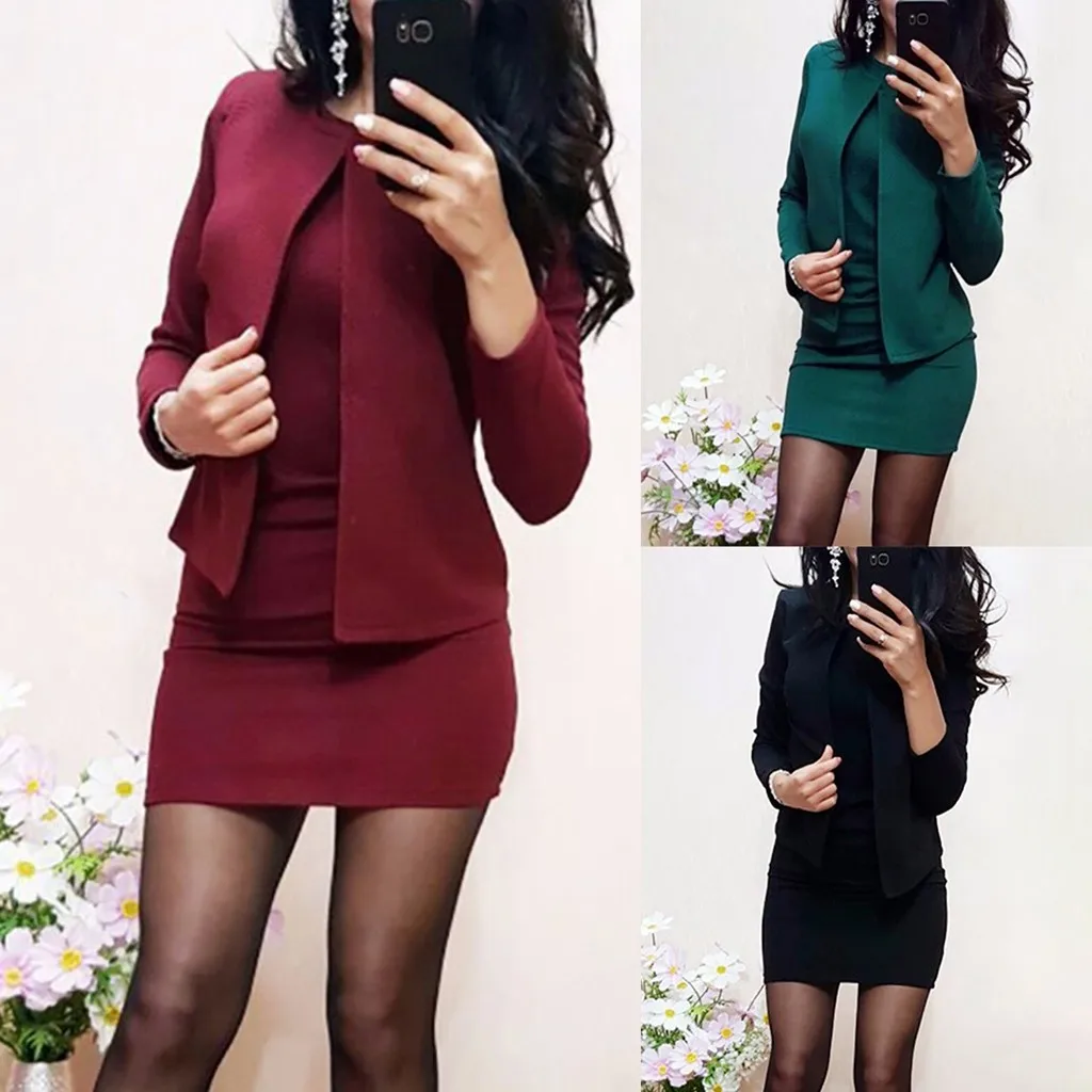 Fashion Women Sweaters Dress Winter Warm Sexy Slimming Suit O Neck Solid Long Sleeve Casual Sweater Tops Hot sale свитер женский