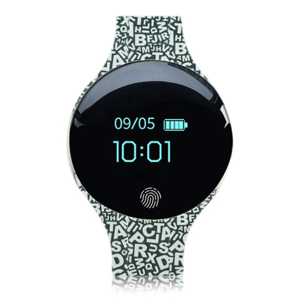 Мода TLW08 Bluetooth умный Браслет Водонепроницаемый Спорт фитнес-браслет с шагомером мониторинг здоровья сенсорный экран часы