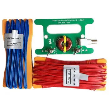 

AM05-Balance Unbalance Ununtenna 10W Balun 9:1 Use With Tuner With Bnc Interface Interface And Long Cable For Sdr