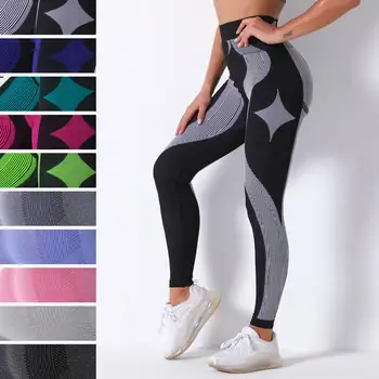 Spandex High Waist Women Digital Printed Fitness Leggings Push Up Sport GYM Leggings