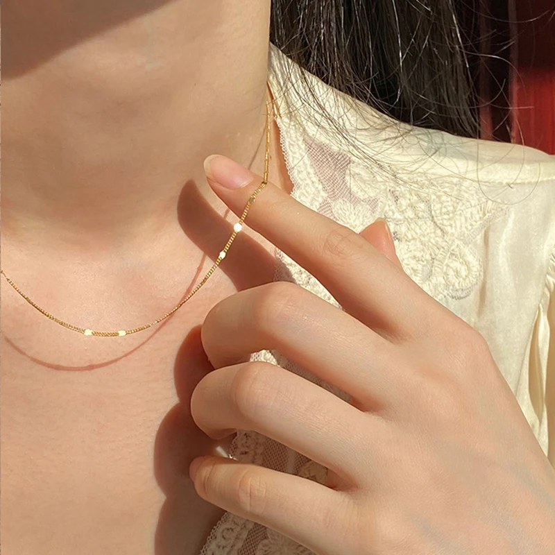 Chains Necklace For Women Stainless 
