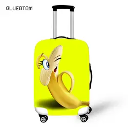 Креативные Чехлы для багажа с принтом банана, высокопрочная дорожная сумка, чехол для чемодана, Защитные Чехлы, 18-32 дюймов, аксессуары для