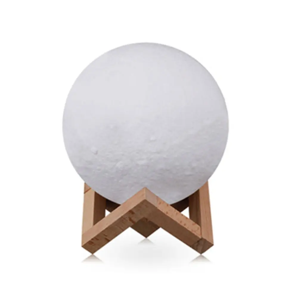 

New 15CM Air Humidifier 3D Moon Lamp Light Diffuser Aroma Essential Oil Ultrasonic Humidifier Night Mist Purifier