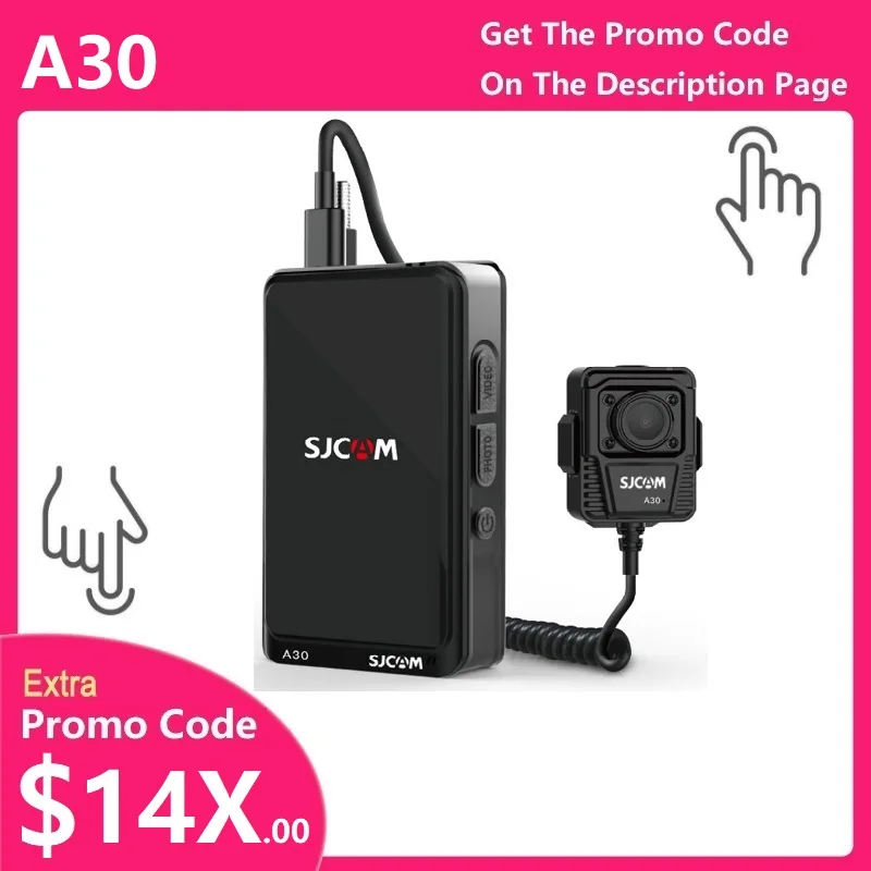 Экшн-камера SJCAM A30 с Wi-Fi и 4 светодиодами 5800 мач | Электроника