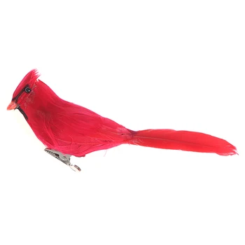 

Creative Foam Feather Artificial Parrots Imitation Bird Model Home Outdoors Garden Wedding Decoration Ornament DIY Party