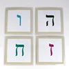 22pcs Kids Hebrew Letter Alphabet Learning Word Cards Hebrew Flash Cards Children Cognition Memory Education Toy Montessori Aids 3