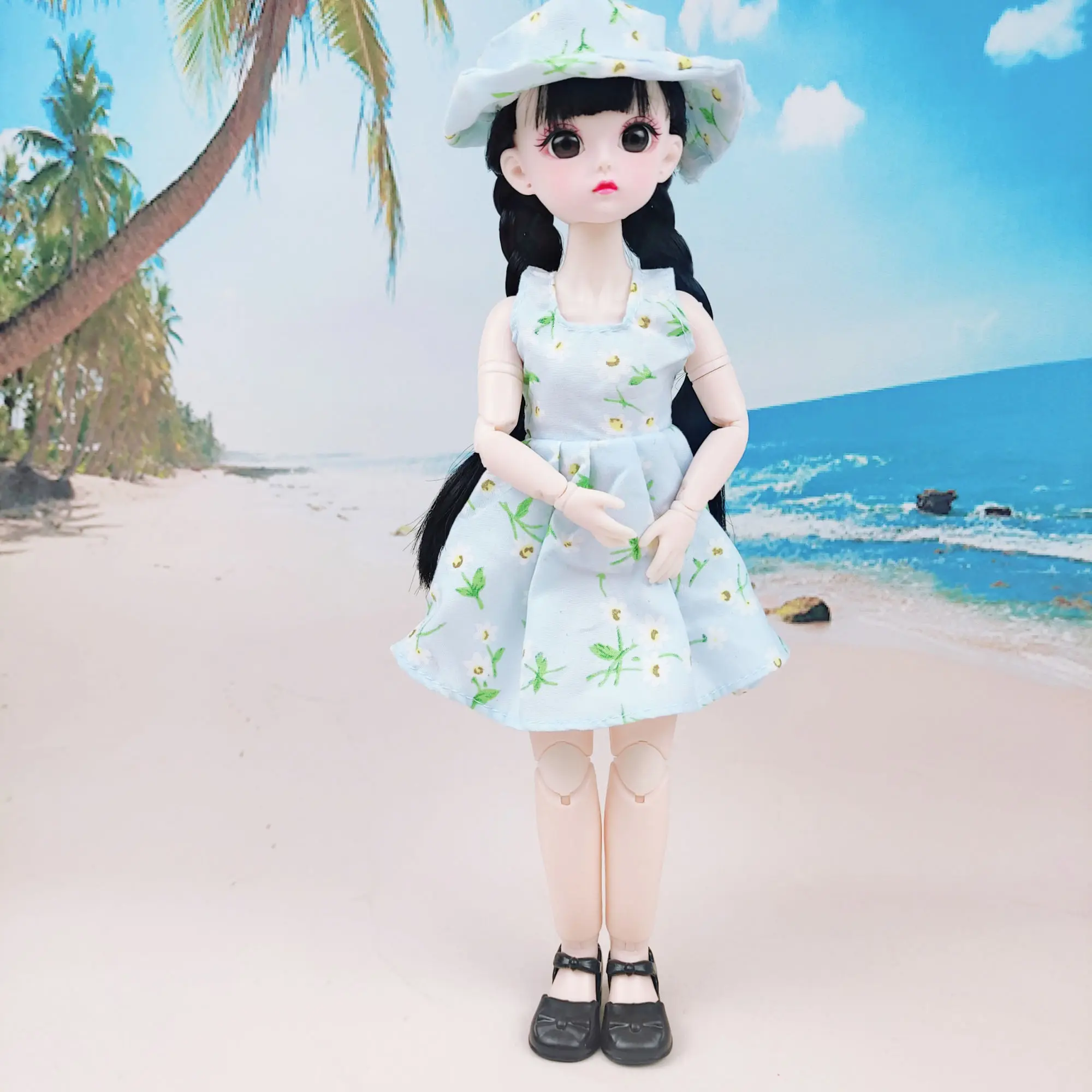 30 см Одежда для куклы Bjd одежда макияжа повседневная модная юбка костюм с детской