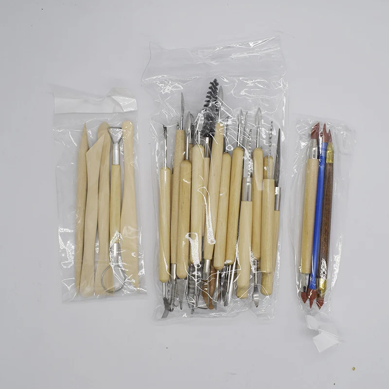 

Sculpture Sculpting Tools 30pcs/set Clay Pottery Ceramic Modelling Craft Hobby Supplies Tools Carving Trimming Tool Kit