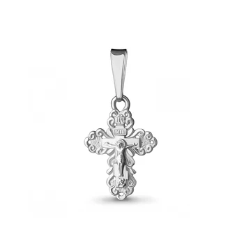 

Cross Orthodox AQUAMARINE without inserts Silver 925
