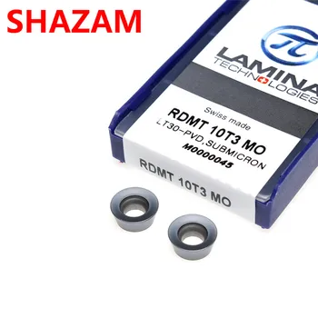 

RDMT10T3MO-LT30 Pocket-Milling Multi Purpose Round Tools Carbide Insert CNC Machining Center Precision Semi-Finishing 10pcs