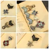 Clothes Buckles Brooch Women And Men Brooches Crown Queen Medal Badge Corsages Hijab Pin Women Hats Scarf Suit Brooch ► Photo 3/6