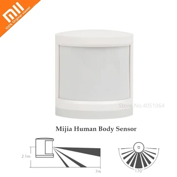 

Original Xiaomi Mijia Human Body Sensor Magnetic Mi Smart Home Work With Gateway Mijia APP Xiomi Wifi Remote Controller Device