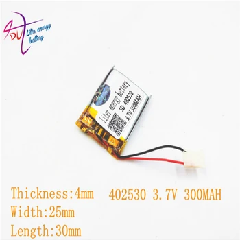 

2pcs [SD] 3.7V,310mAH,[402535] Polymer lithium ion / Li-ion battery for TOY,POWER BANK,GPS,mp3,mp4,cell phone,speaker