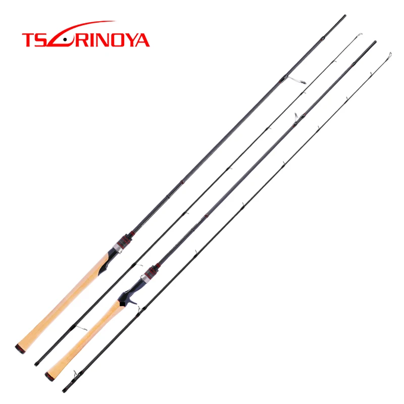 TSURINOYA, Элитная приманка, удочка, 1,95 м, 2,03 м, 2,09 м, 2,13 м, 2 секции, спиннинговая удочка, мощность L m ML MH Vara De Pesca Peche