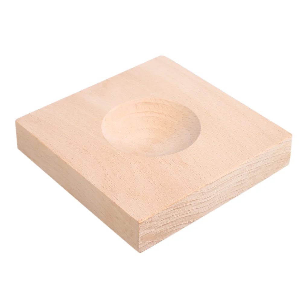 Деревянная полка барометра настольная деревянная база для бутылки прогноза