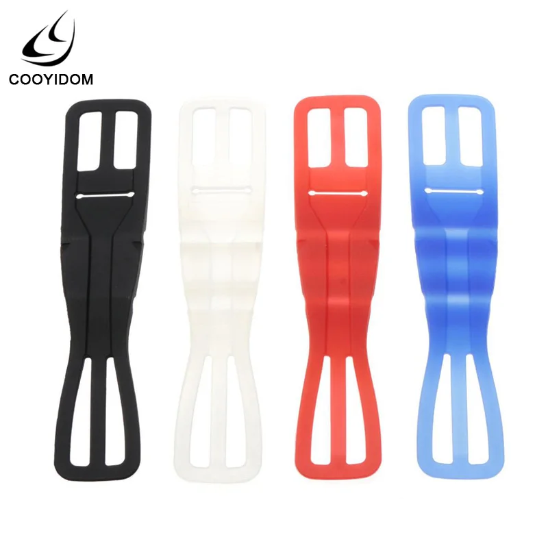 

Bicycle silicone strap holder pull-resistant silicone strap dead Feishan bike lamp strap mobile phone wide strap