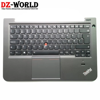 شراءجديد C غطاء Palmrest العلوي مع DK الدنماركية الخلفية لوحة المفاتيح لوحة اللمس لينوفو ثينك باد S3 S431 S440 المحمول 04X1001 04X0964