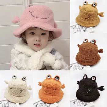 

Baby Boy Girl Caps Cartoon Hats Soft Hat Keep Warm Winter Eaves Cap Sun Hat Beret M1106