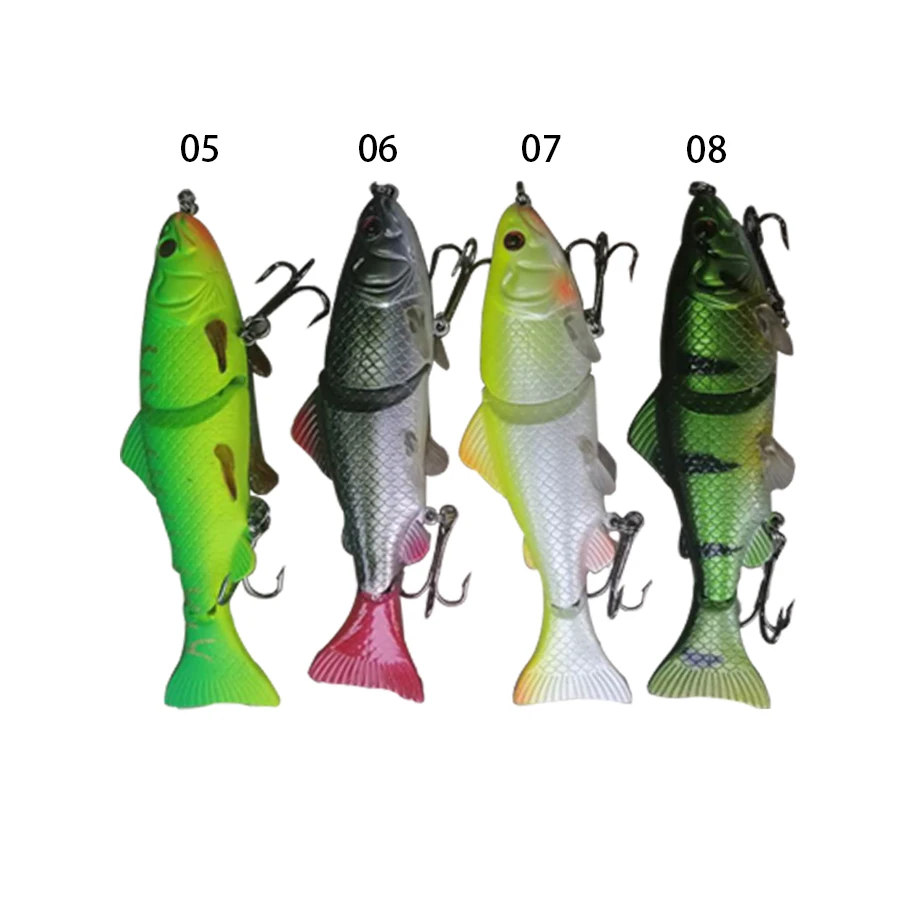

ARDEA Jointed Fishing Lure sinking Swim bait 100mm 16.5g ISCA Artificial lifelike Bait seawater Grass Carp lure AWB122D
