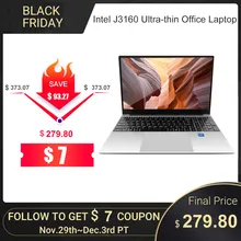 15,6 дюймов 8G ram 128G/256G/512G M.2 SSD ноутбук Intel J3160 четырехъядерный Windows 10 OS ультрабук HDMI 5G wifi