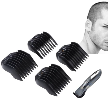 

4Pcs Universal Hair Clipper Limit Combs Guide Guard Attachment Size 3.6.9.12mm