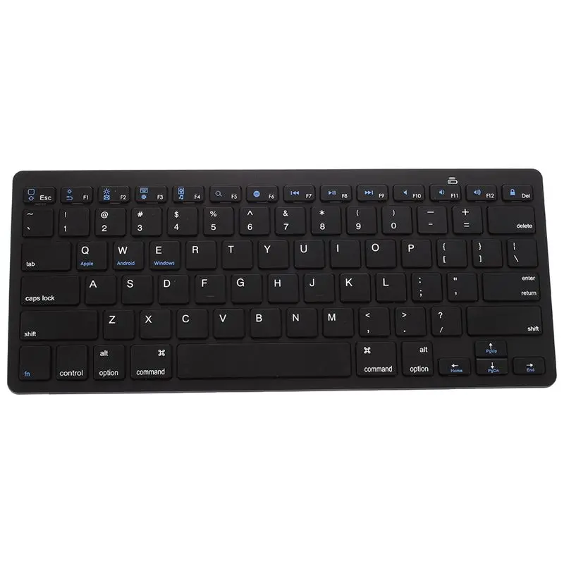 1 штука ультра тонкая беспроводная клавиатура Bluetooth 3 0 для IPad/iPhone серии/Mac Book/Samsung